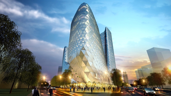 Edifício de uso misto em Zhengzhou