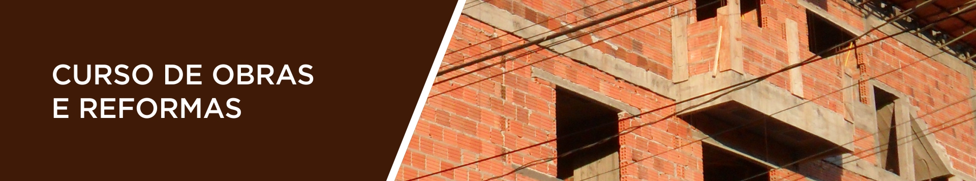 Curso de obras e reformas